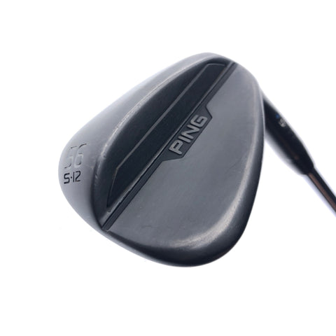 Used Ping s159 Midnight Sand Wedge / 56.0 Degrees / Stiff Flex