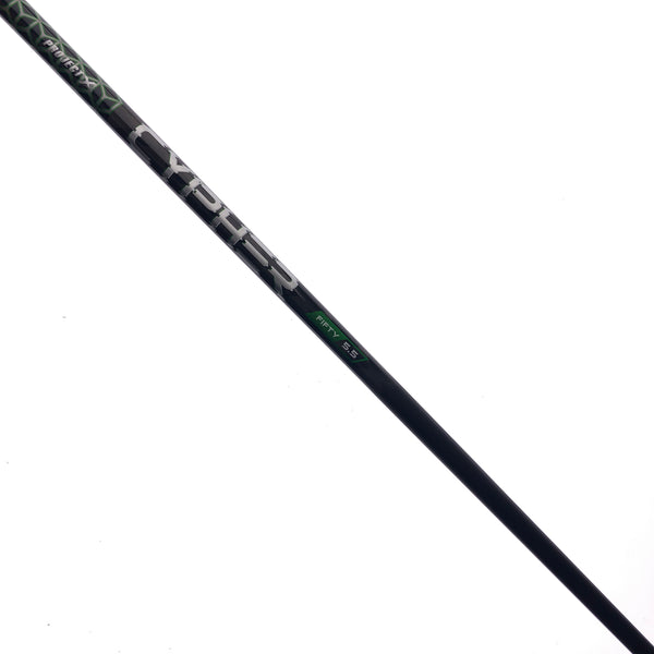Used Project X Cypher Fifty 5.5 R Fairway Shaft / Regular Flex / PXG Adapter