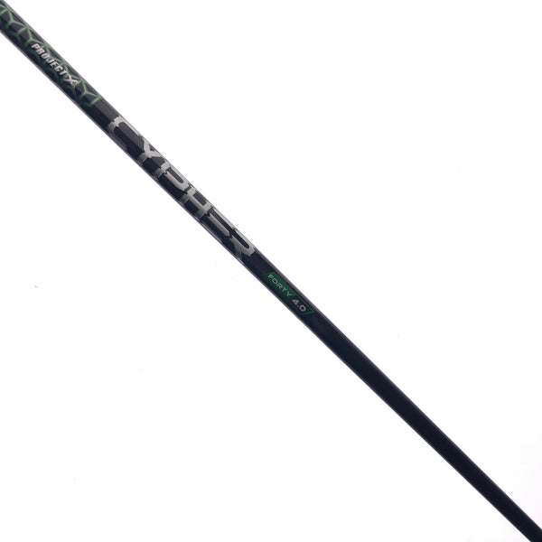 Used Project X Cypher Forty 4.0 L Driver Shaft / Ladies Flex / PXG Adapter