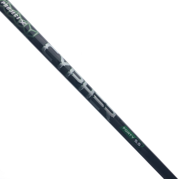Used Project X Cypher Forty 5.5 R Fairway Shaft / Regular Flex / PXG Adapter