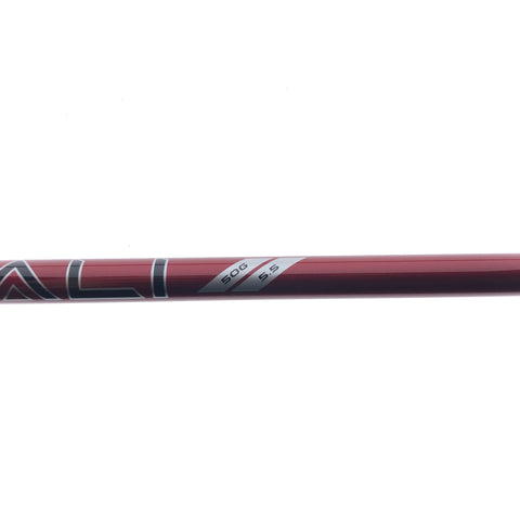 Used Project X Denali Red 50g 5.5 Driver Shaft / Regular Flex / Srixon Adapter