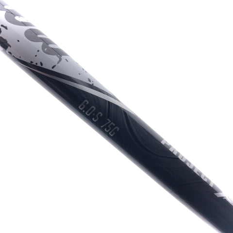 Used Project X EvenFlow Black 6.0 75 S Driver Shaft / Stiff/ TaylorMade Gen2 Ad