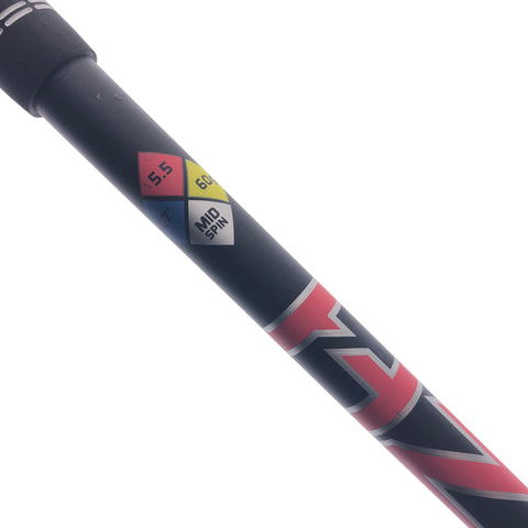 Used Project X HZRDUS CB 5.5 60 R Fairway Shaft / Regular Flex / Titleist Gen 2