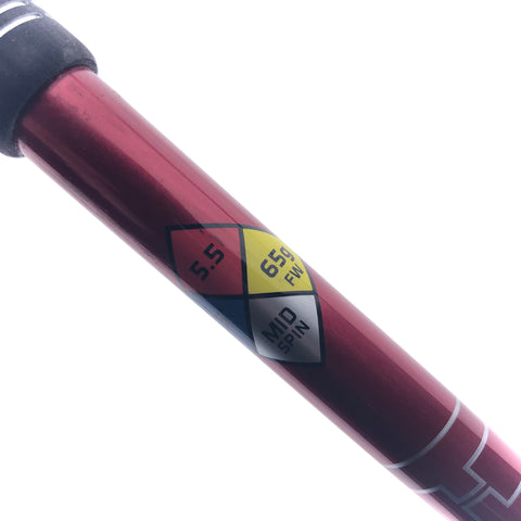 Used Project X HZRDUS RDX Red 5.5 65g FW F'Way Shaft /Reg/ TaylorMade Gen 2 Ad