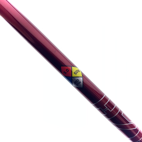 Used Project X HZRDUS RDX Smoke Red 5.0 50g Driver Shaft / Soft Regular Flex