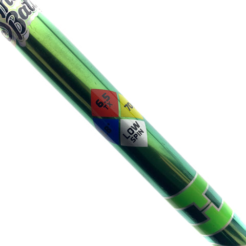 Used Project X HZRDUS Smoke Green Small Batch PVD 6.5 TX 70g Driver Shaft / TX