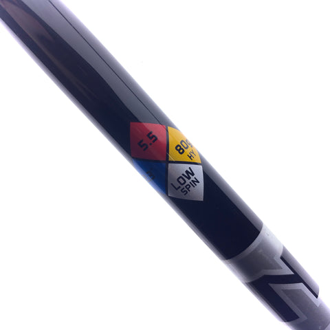 Used Project X Hzrdus 5.5 80h HY Rescue / Hybrid / Utility Shaft / Regular Flex