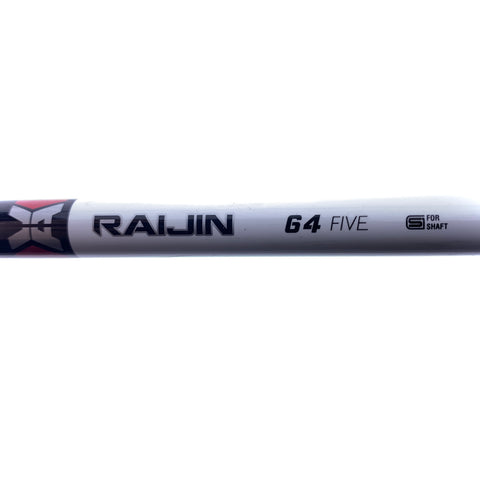 Used Raijin 64 Five Driver Shaft / X-Stiff Flex / Callaway Gen 2 Adapter