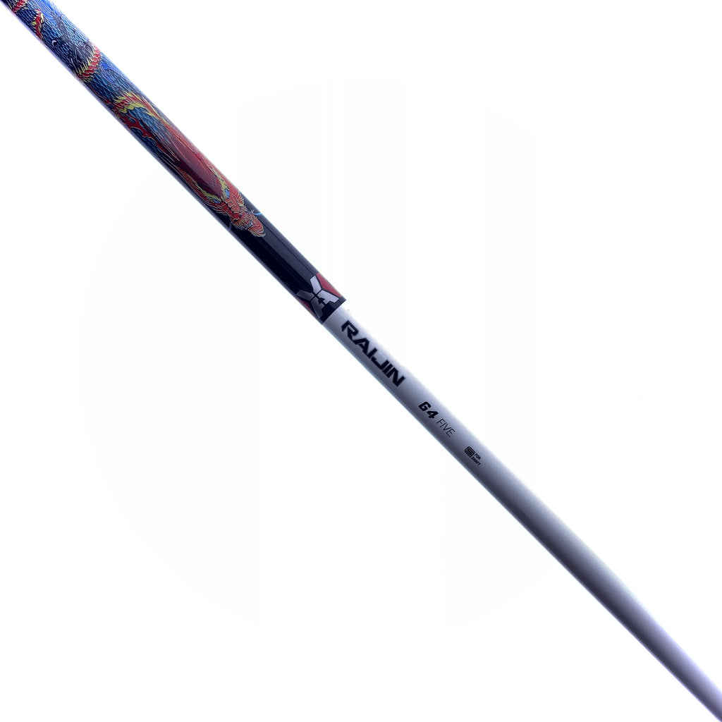 Used Raijin 64 Five Driver Shaft / X-Stiff Flex / Callaway Gen 2 Adapter