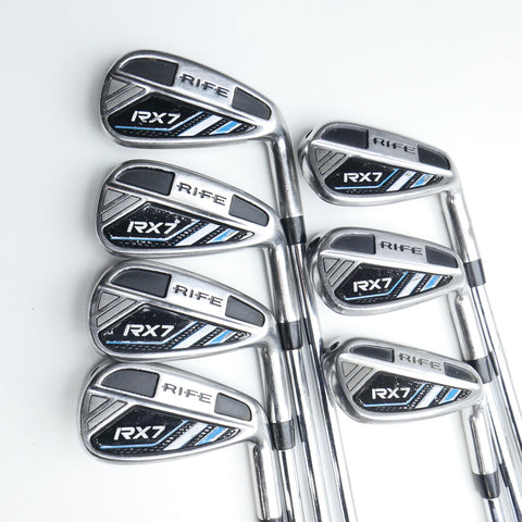Used Rife RX7 Iron Set / 5 - SW / Regular Flex
