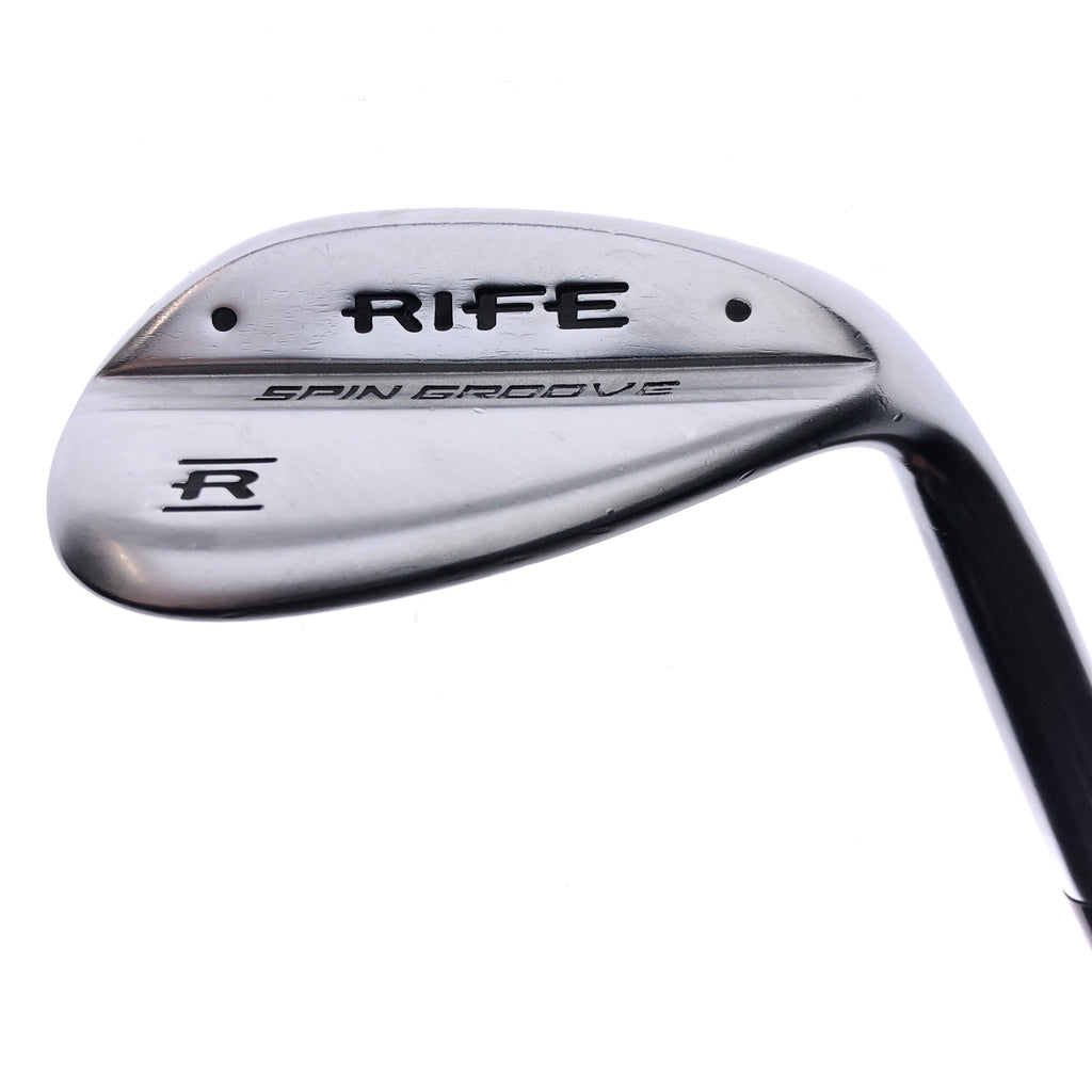 Used Rife Spin Groove Gap Wedge / 52.0 Degrees / Wedge Flex