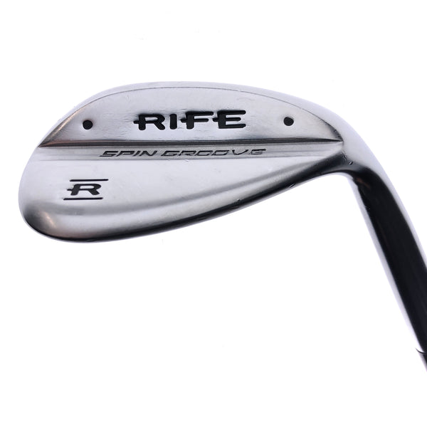 Used Rife Spin Groove Gap Wedge / 52.0 Degrees / Wedge Flex