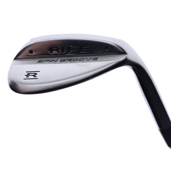 Used Rife Spin Groove Lob Wedge / 60.0 Degrees / Wedge Flex