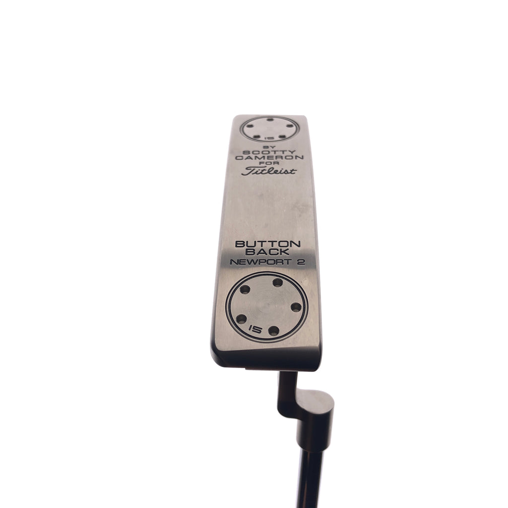 Used Scotty Cameron Button Back Newport 2 Putter / 34.0 Inches