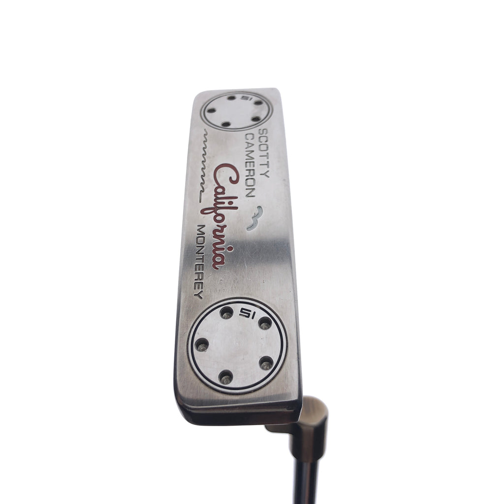 Used Scotty Cameron California Series Monterey Honey Dip Putter / 33.0 Inches