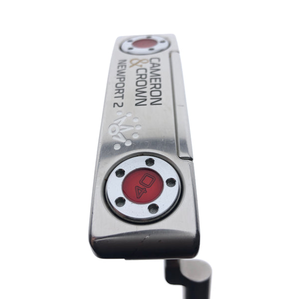 Used Scotty Cameron Cameron and Crown Newport 2 Putter / 33.0 Inches