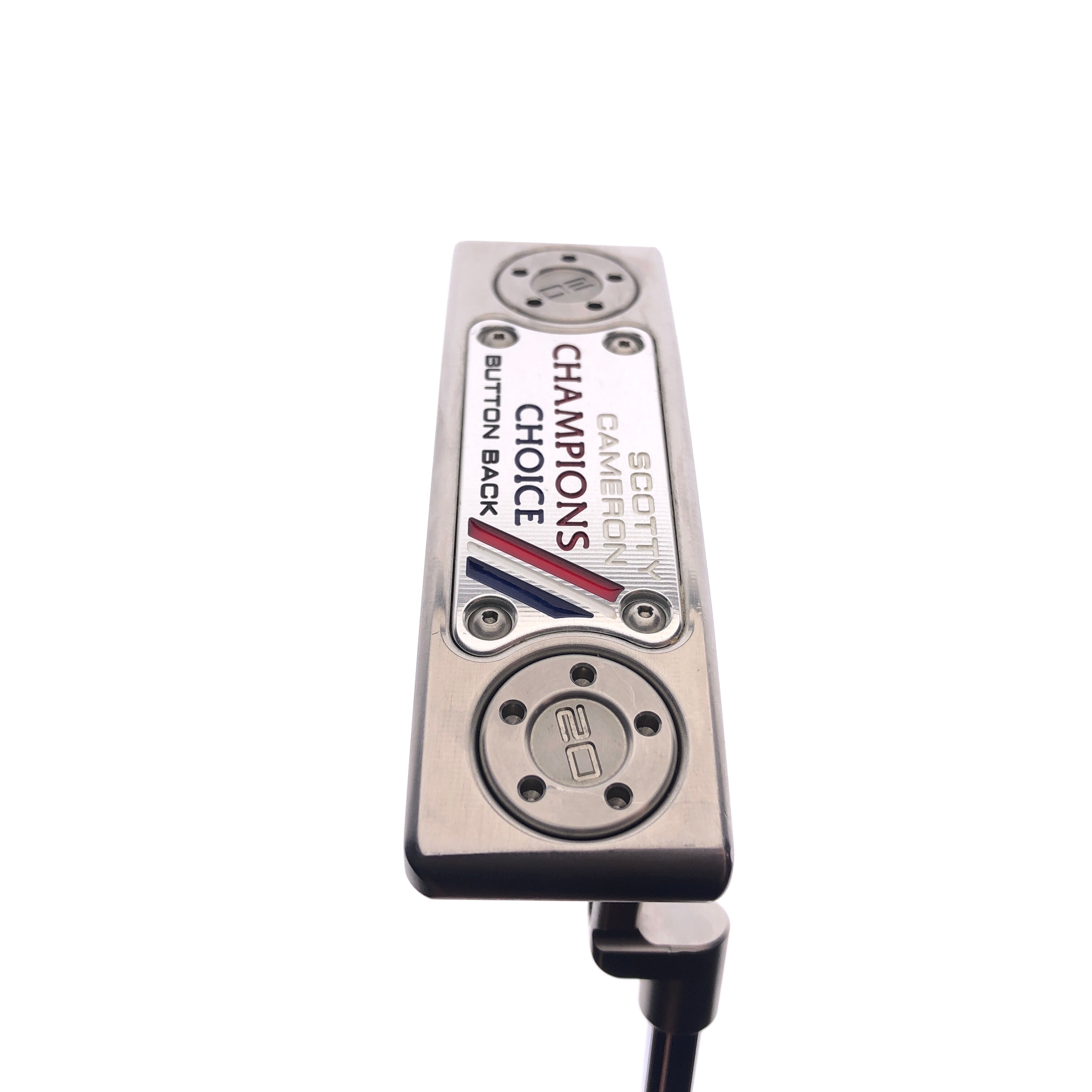 Used Scotty Cameron Champions Choice Button Back Newport 2+ Putter / 33.0 Inches