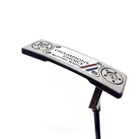 Used Scotty Cameron Champions Choice Button Back Newport 2+ Putter / 34.0 Inches