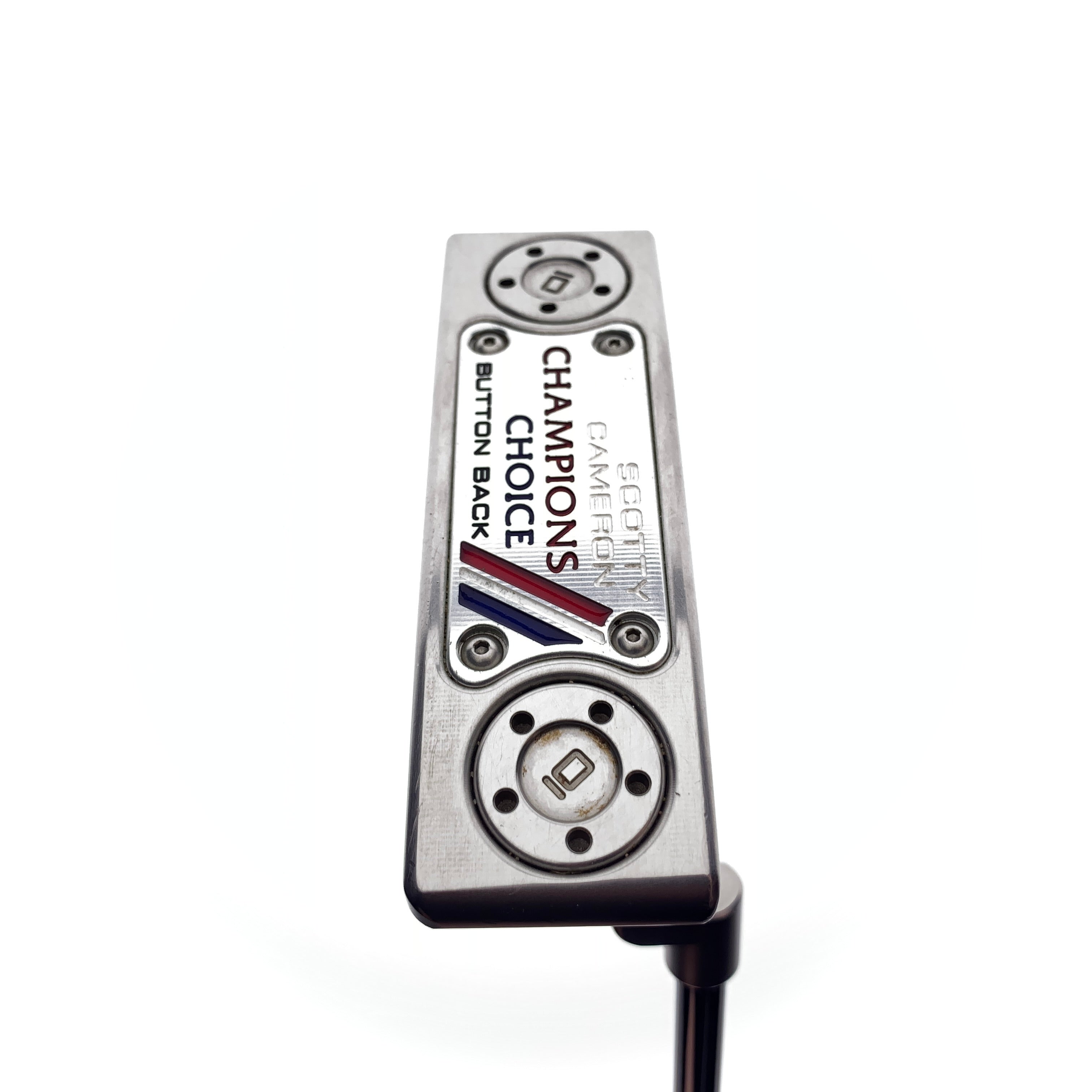 Used Scotty Cameron Champions Choice Button Back Newport 2+ Putter / 34.0 Inches