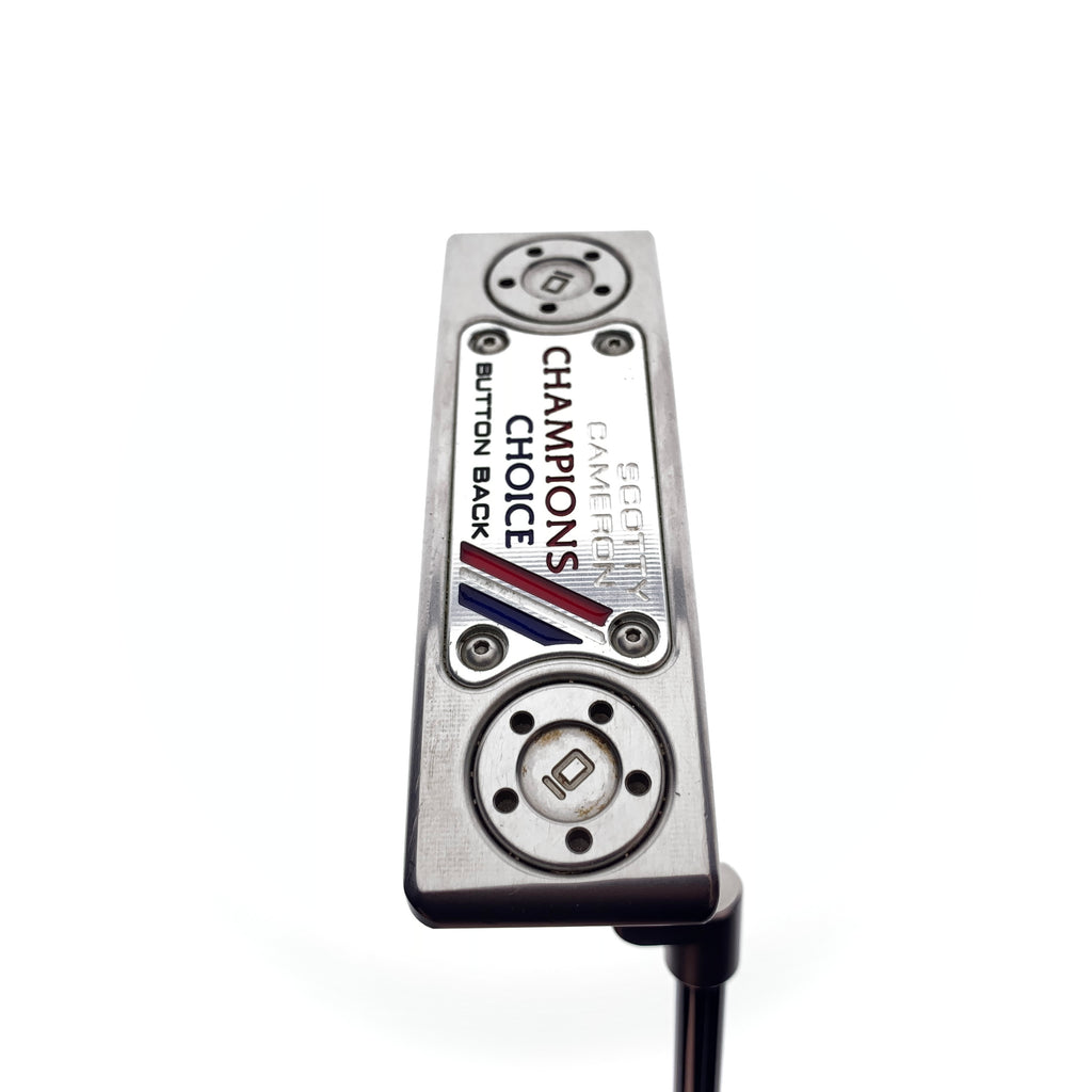 Used Scotty Cameron Champions Choice Button Back Newport 2+ Putter / 34.0 Inches