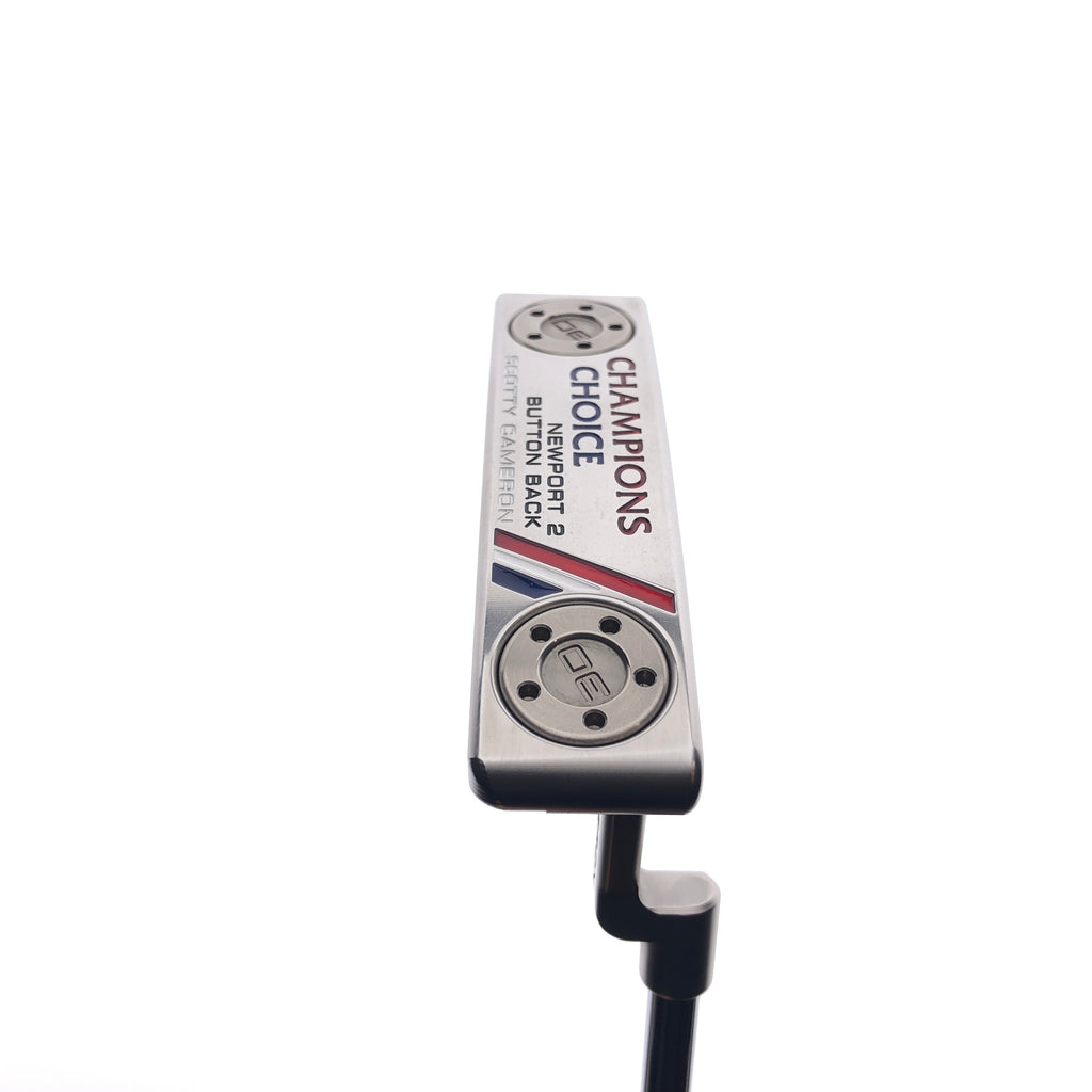 Used Scotty Cameron Champions Choice Button Back Newport 2 Putter / 35.0 Inches