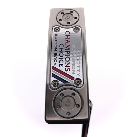 Used Scotty Cameron Champions Choice Button Back Newport 2+ Putter / 35.0 Inches