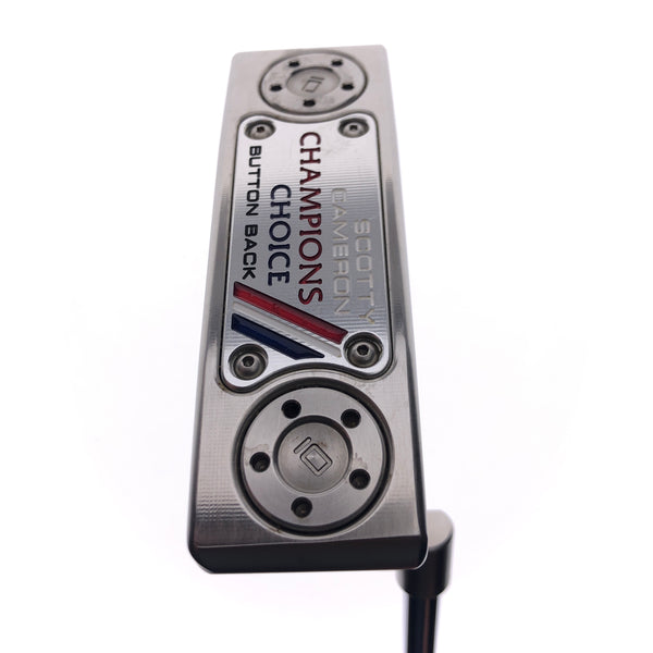 Used Scotty Cameron Champions Choice Button Back Newport 2+ Putter / 35.0 Inches