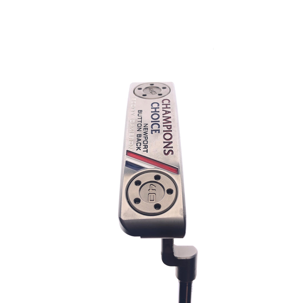 Used Scotty Cameron Champions Choice Button Back Newport Putter / 33.0 Inches