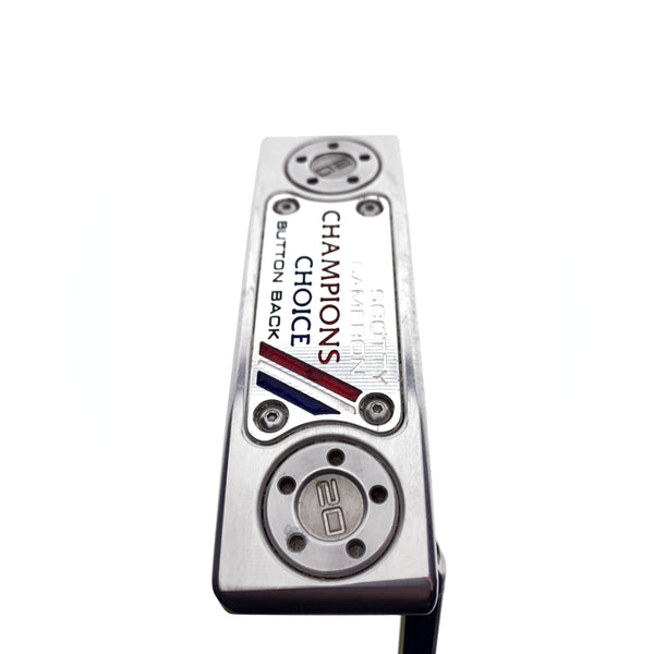 Used Scotty Cameron Champions Choice Button Back Newport Putter / 33.0 Inches