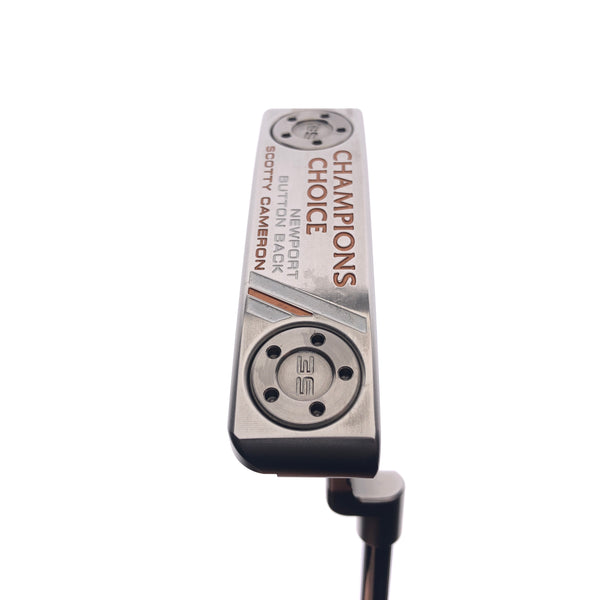 Used Scotty Cameron Champions Choice Button Back Newport Putter / 34.0 Inches