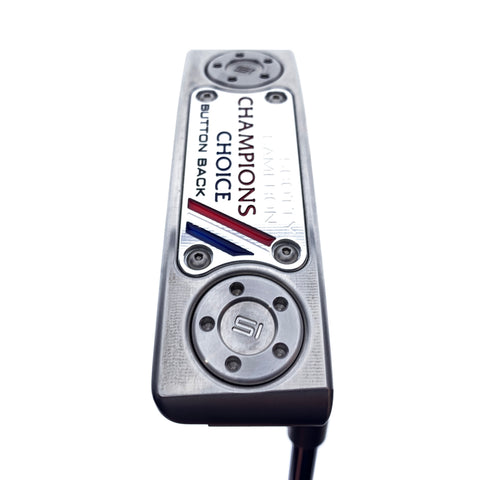 Used Scotty Cameron Champions Choice Button Back Newport + Putter / 34.0 Inches