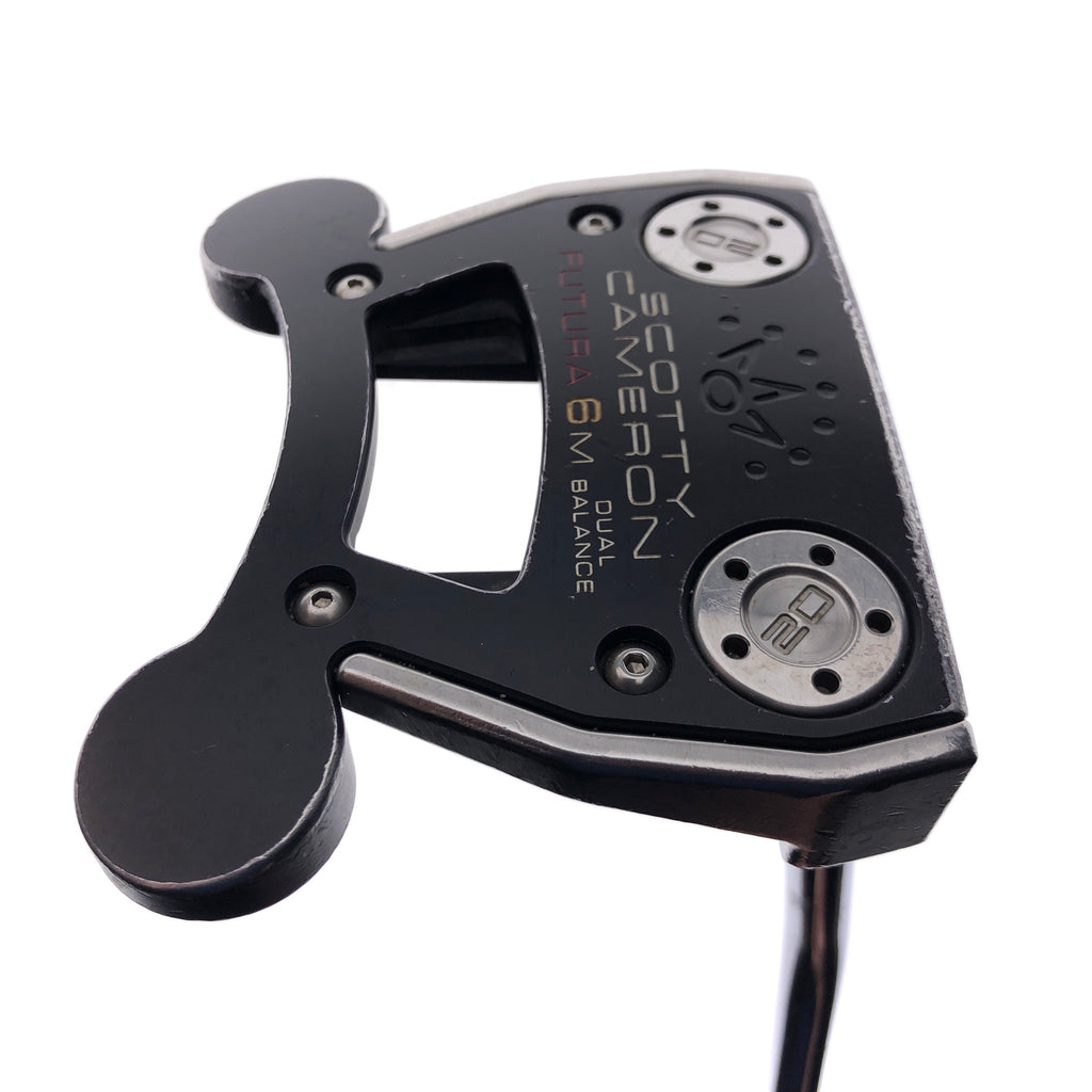 Used Scotty Cameron Futura 6M Dual Balance Putter / 35.0 Inches