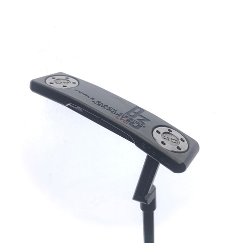 Used Scotty Cameron Limited Edition Triple Black B3 Newport 2 Putter / 33 Inches