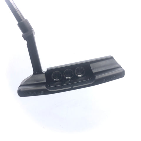 Used Scotty Cameron Limited Edition Triple Black B3 Newport 2 Putter / 33 Inches