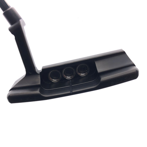 Used Scotty Cameron Limited Edition Triple Black B3 Newport 2 Putter / 35.0 Inc