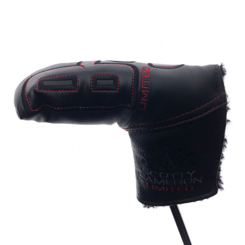 Used Scotty Cameron Limited Edition Triple Black B3 Newport 2 Putter / 35.0 Inc