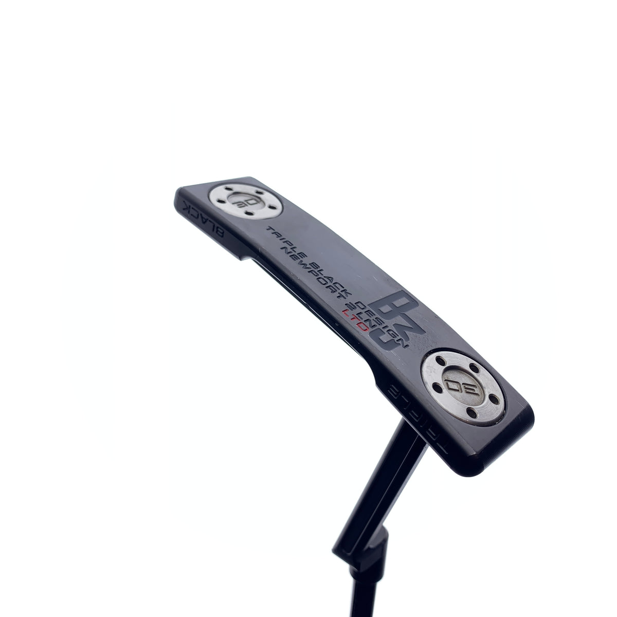 Used Scotty Cameron Limited Edition Triple Black B3 Newport 2 Putter /35.0 Inch