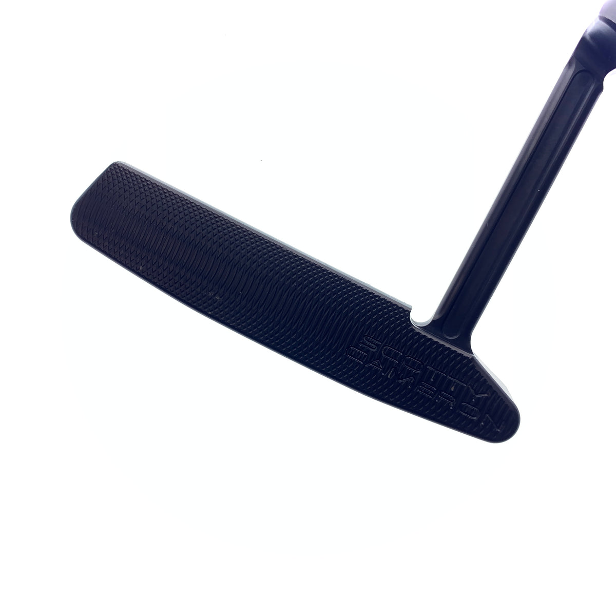 Used Scotty Cameron Limited Edition Triple Black B3 Newport 2 Putter /35.0 Inch