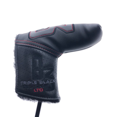 Used Scotty Cameron Limited Edition Triple Black B3 Newport 2 Putter / 35.00 In