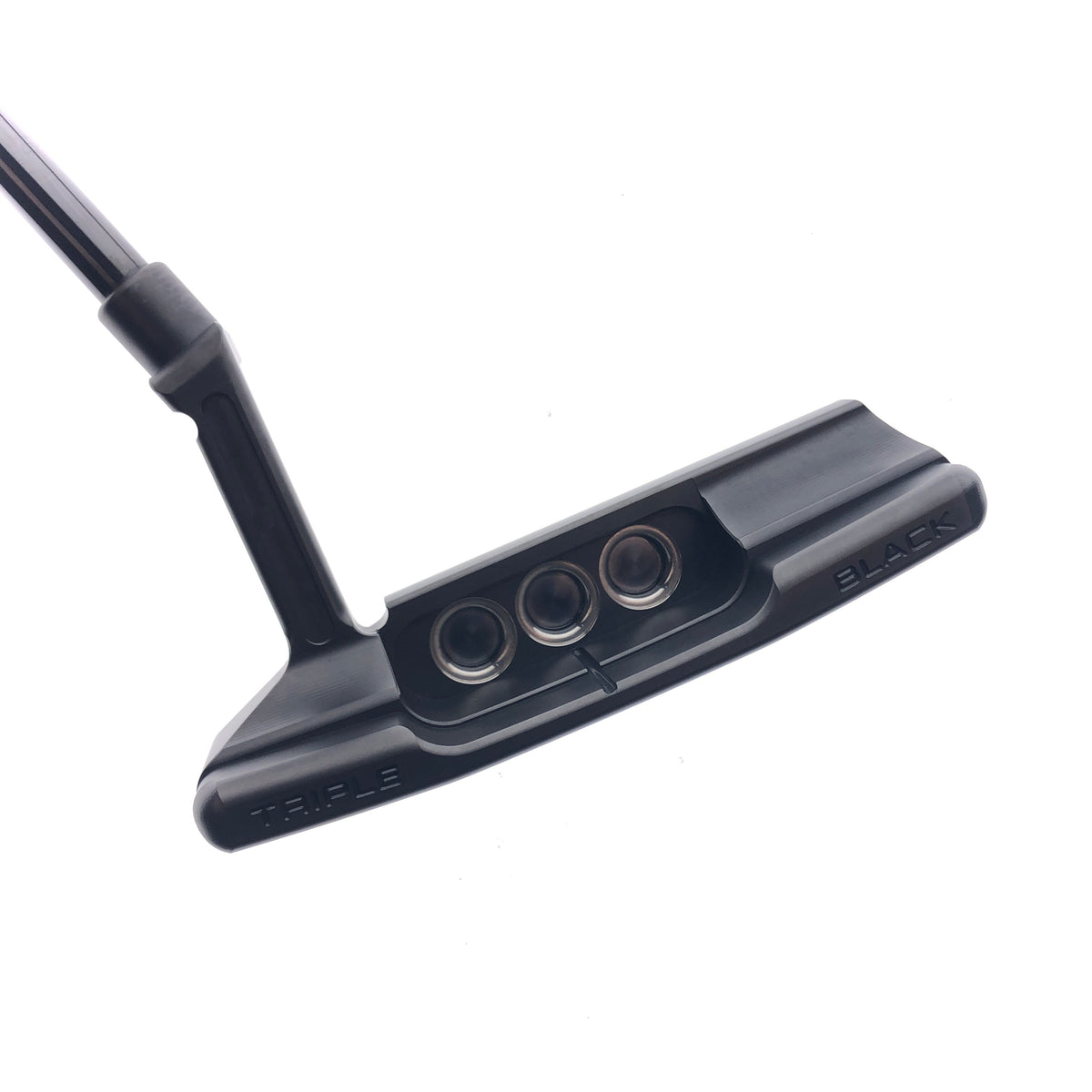 Used Scotty Cameron Limited Edition Triple Black B3 Newport 2 Putter / 35.00 In