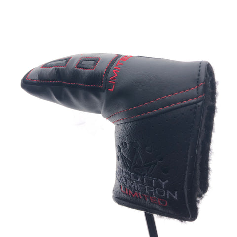 Used Scotty Cameron Limited Edition Triple Black Design B3 Newport 2 Long Neck