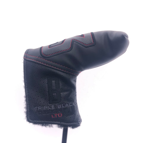 Used Scotty Cameron Limited Edition Triple Black Design B3 Newport 2 Long Neck