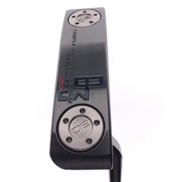 Used Scotty Cameron Ltd Edition Triple Black Design B3 SantaFe Putter / 35 Inch