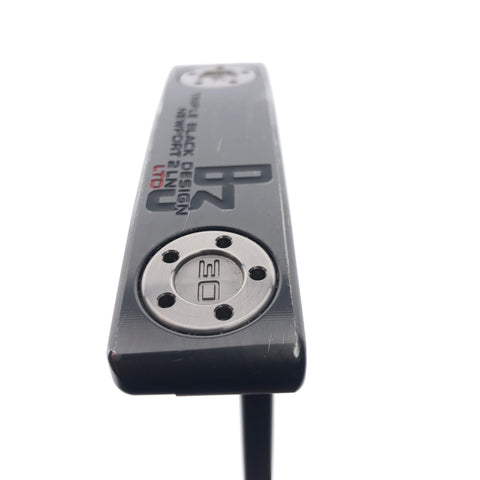 Used Scotty Cameron Ltd. Edition Triple Blk Design B3 Newport 2 Putter / 35 Inch