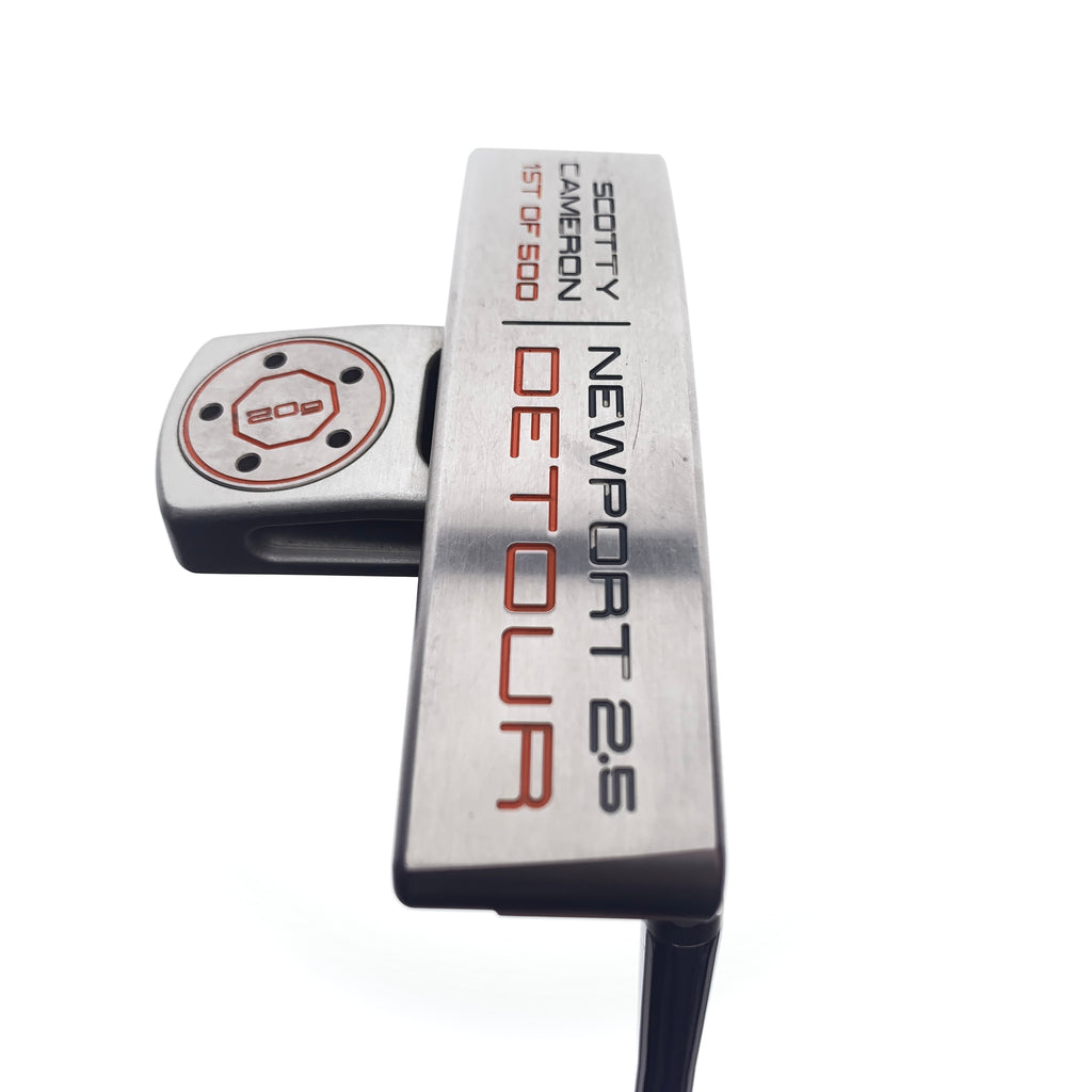 Used Scotty Cameron Newport 2.5 Detour 1st of 500 Putter / 34.0 Inches