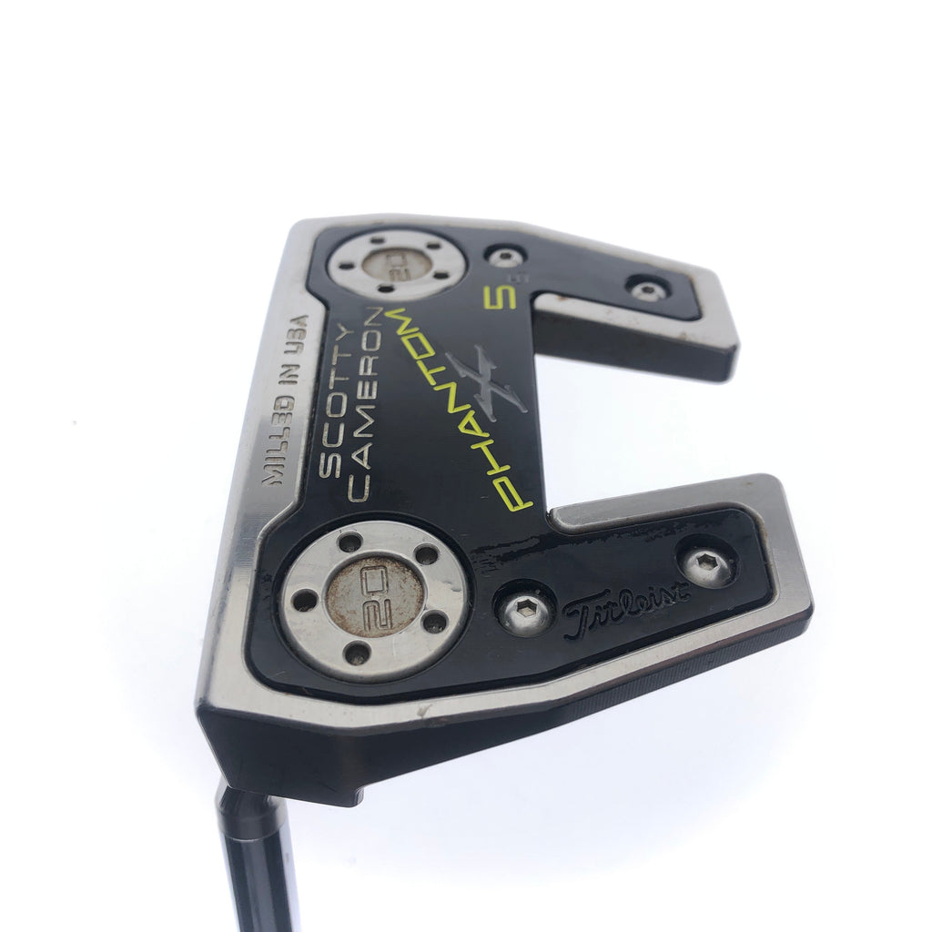 Used Scotty Cameron Phantom X 5.5 2021 Putter / 33.0 Inches / Left-Handed