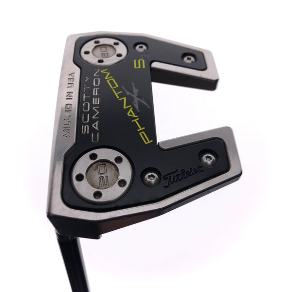 Used Scotty Cameron Phantom X 5.5 2021 Putter / 35.0 Inches / Left-Handed