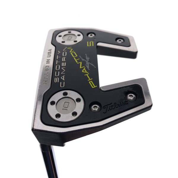 Used Scotty Cameron Phantom X 5.5 2021 Putter / 35.0 Inches / Left-Handed