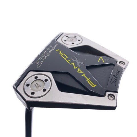 Used Scotty Cameron Phantom X 7.5 Putter / 34.0 Inches / Left-Handed