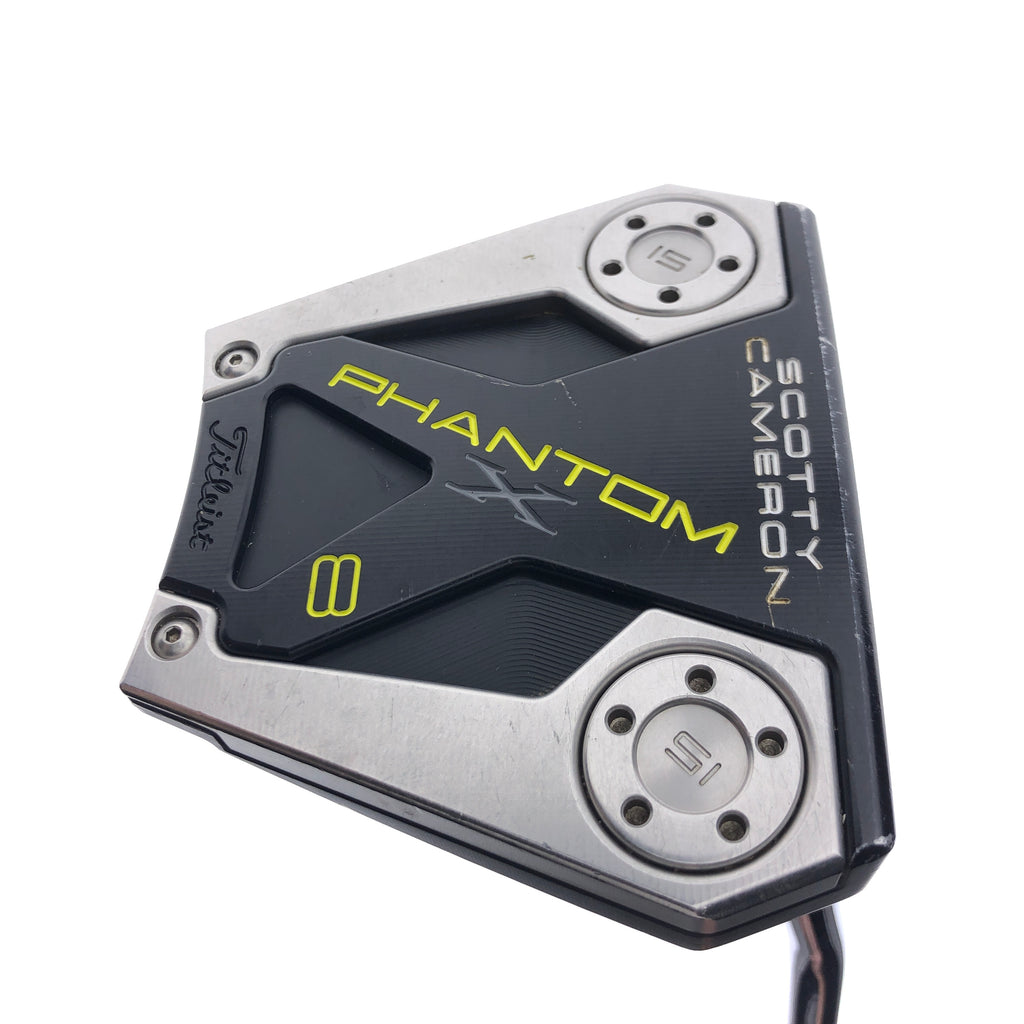 Used Scotty Cameron Phantom X 8 Putter / 34.0 Inches